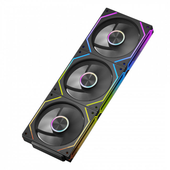 Кулер для корпуса PCCooler F3 X120R ARGB BK — для бизнеса и офиса