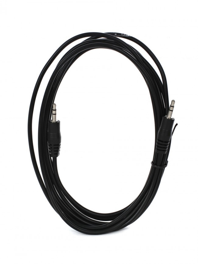 Кабель соединительный 3.5 Jack (M) - 3.5 Jack (M), стерео, аудио, 3м VCOM <VAV7175-3M> VCOM mini jack 3.5 mm (m) - mini jack 3.5 mm (m) 3м