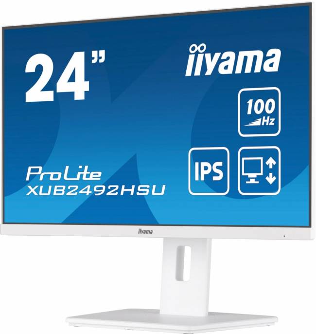 Монитор IIYAMA XUB2492HSU-W6 — для бизнеса и офиса Монитор IIYAMA XUB2492HSU-W6 — для бизнеса и офиса