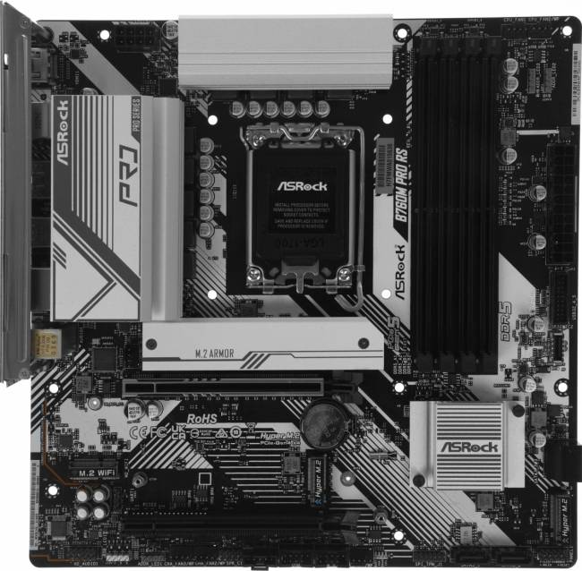 Материнская плата ASRock B760M PRO RS — для бизнеса и офиса