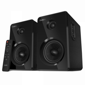 АС 2.0 SVEN SPS-730, черный (50 Вт, Bluetooth, пульт, USB, microSD) Sven SV-021177