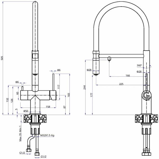 Смеситель RIVELATO Rivelato 1523517 cromo — для бизнеса и офиса Смеситель RIVELATO Rivelato 1523517 cromo — для бизнеса и офиса