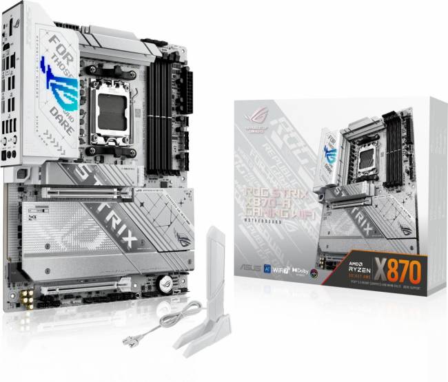 Материнская плата ASUS ROG STRIX X870-A GAMING WIFI — для бизнеса и офиса