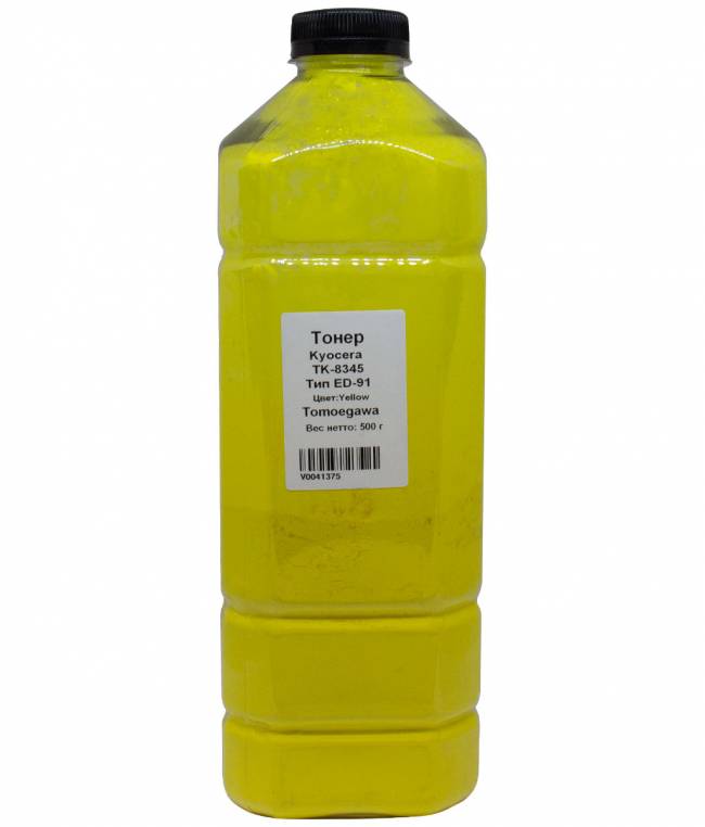 Тонер Tomoegawa для Kyocera, Тип ED-91, Y, 500 г, канистра — для бизнеса и офиса