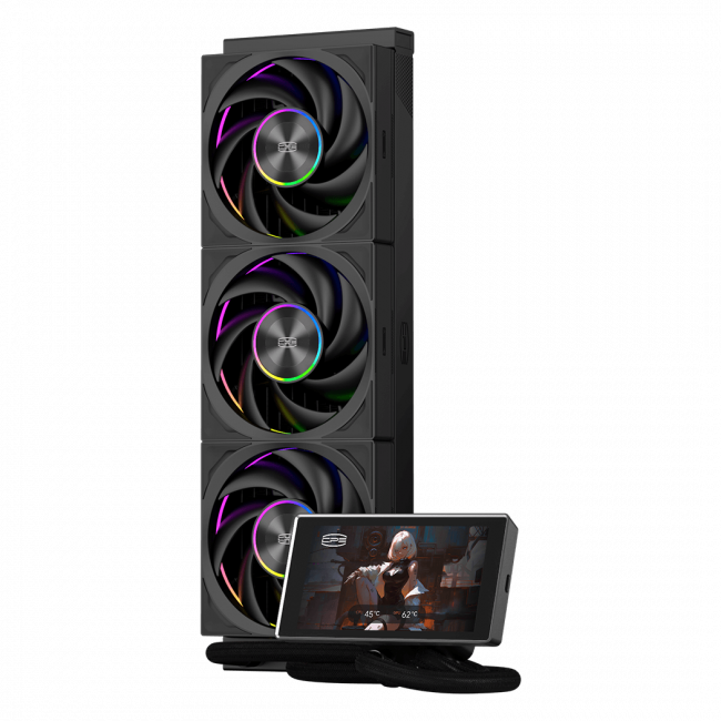 Система охлаждения PCCooler DT360 Max ARGB Display BK — для бизнеса и офиса