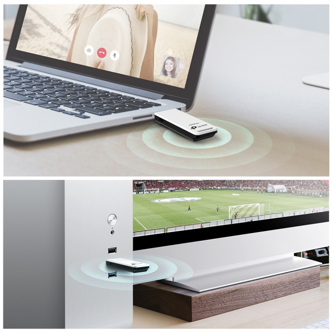 Адаптер Wi-Fi TP-Link TL-WN821N Адаптер Wi-Fi TP-Link TL-WN821N