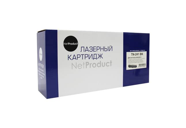Тонер-картридж NetProduct (N-TN-241Bk) для Brother HL-3140CW/3150CDW/3170CDW, Bk, 2,5K — для бизнеса и офиса
