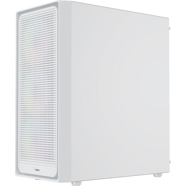 Корпус ПК без блока питания Ocypus Gamma-C50-WHG400XX-GL — для бизнеса и офиса