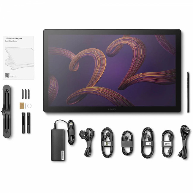 Интерактивный дисплей Wacom DTH227K0B-ST — для бизнеса и офиса Интерактивный дисплей Wacom DTH227K0B-ST — для бизнеса и офиса