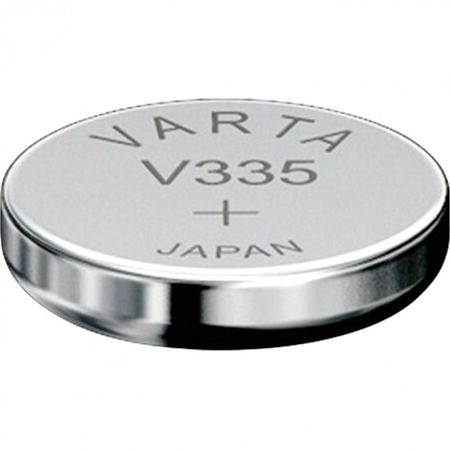 Батарейка Varta 335 (SR512SW) BL1 Silver Oxide 1.55V (1/10/100) (1 шт.) Varta SILVER OXIDE SR512SW (00335101111)