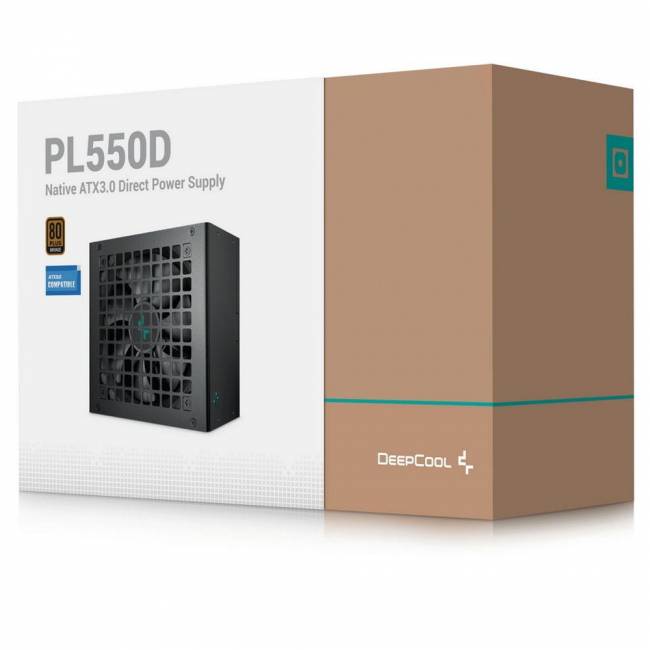 Блок питания ПК Deepcool R-PL550D-FC0B-WDEU-V2 — для бизнеса и офиса