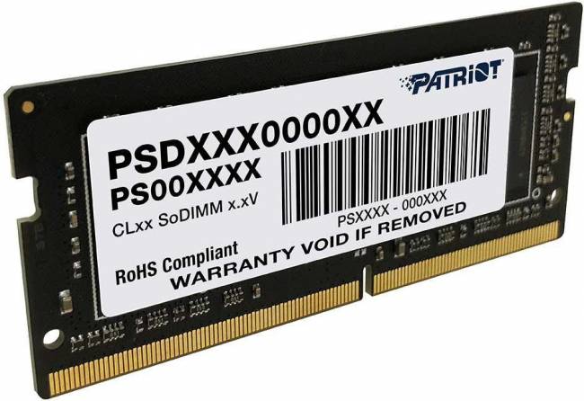 Память DDR4 16Gb 2666MHz Patriot PSD416G266681S — для бизнеса и офиса Память DDR4 16Gb 2666MHz Patriot PSD416G266681S — для бизнеса и офиса