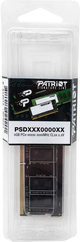 Память DDR4 16Gb 2666MHz Patriot PSD416G266681S — для бизнеса и офиса Память DDR4 16Gb 2666MHz Patriot PSD416G266681S — для бизнеса и офиса