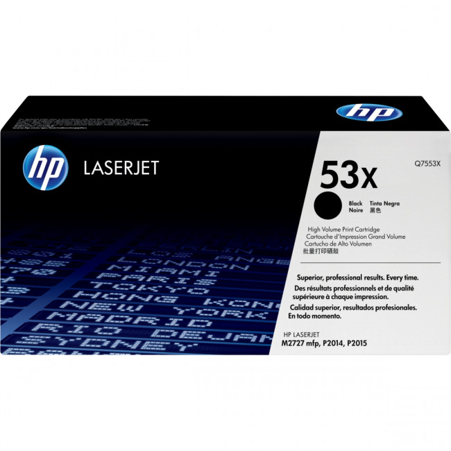 Тонер-картридж HP Q7553X