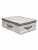 Короб для хранения Короб стеллажный Grey Flower 58х40х18