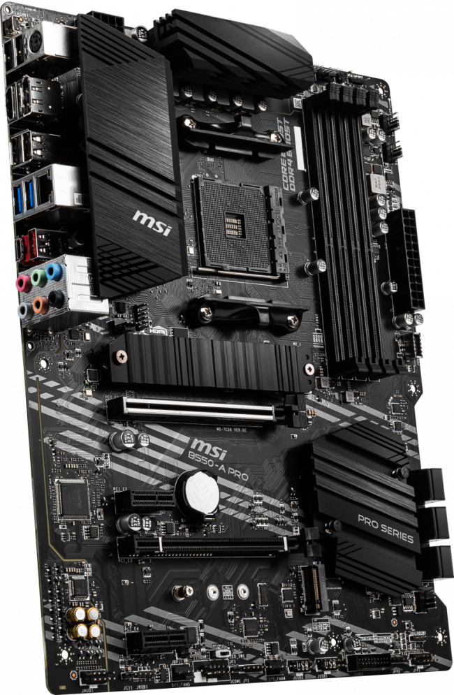 Материнская плата MSI B550-A PRO — для бизнеса и офиса