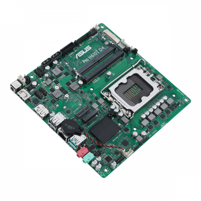 Материнская плата ASUS PRO H610T D4-CSM — для бизнеса и офиса