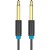 Кабель Vention аудио Jack 6,35 mm M/6.35 M - 5 м Кабель Vention jack 6.35 mm(m)/jack 6.35 mm(m) - 5 м (BAABJ)