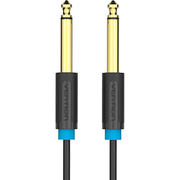 Кабель Vention аудио Jack 6,35 mm M/6.35 M - 5 м Кабель Vention jack 6.35 mm(m)/jack 6.35 mm(m) - 5 м (BAABJ)