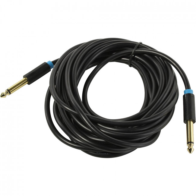 Кабель Vention аудио Jack 6,35 mm M/6.35 M - 5 м Кабель Vention jack 6.35 mm(m)/jack 6.35 mm(m) - 5 м (BAABJ)