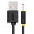 Greenconnect Адаптер 1,0 м переходник питания 5V -гибкий  USB AM / DC Jack 3.5mm, GCR-50881 Greenconnect USB 2.0 Type-AM - DC Jack 3.5mm (m) 1м