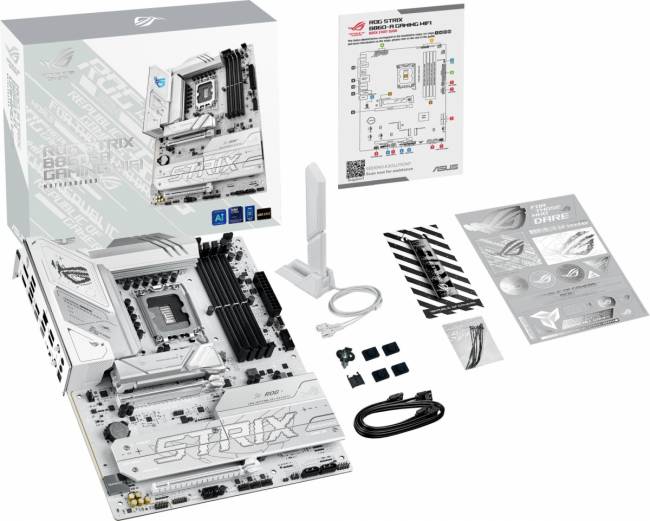 Материнская плата ASUS ROG STRIX B860-A GAMING WIFI — для бизнеса и офиса