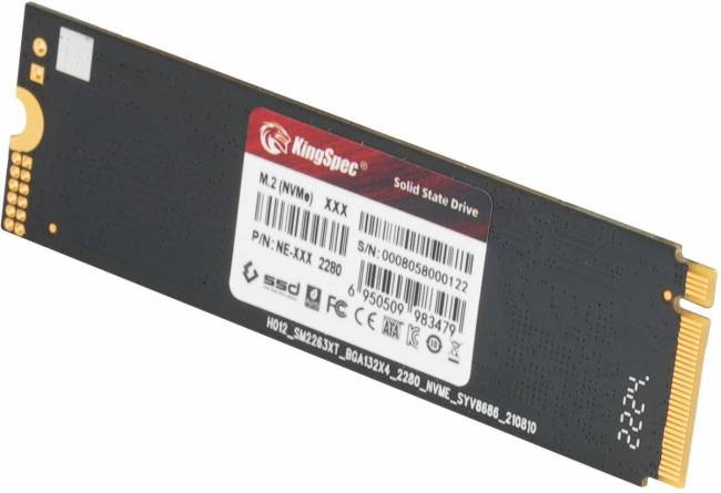 Накопитель SSD SHENZHEN KINGSPEC ELECTRONICS TECHNOLOGY CO LTD NE-2TB — для бизнеса и офиса