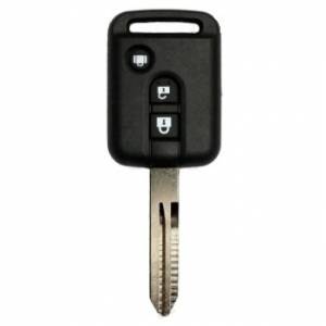 Корпус ключа NISSAN 3 кнопки DAT-15 NSN14, с лого