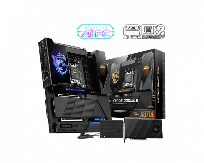 Материнская плата MSI MEG X870E GODLIKE — для бизнеса и офиса