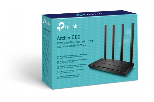 Маршрутизатор TP-Link Archer C80 — для бизнеса и офиса