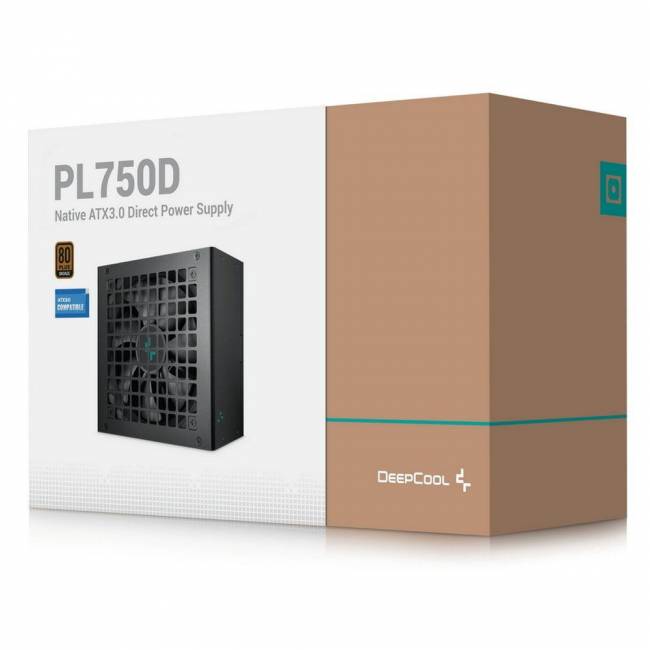 Блок питания ПК Deepcool R-PL750D-FC0B-WDEU-V2 — для бизнеса и офиса