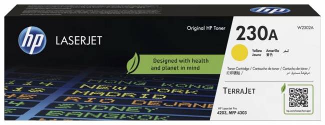 Тонер-картридж HP 230A (W2302A) — для бизнеса и офиса Тонер-картридж HP 230A (W2302A) — для бизнеса и офиса