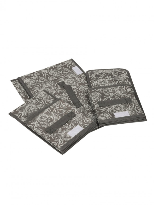 Короб для хранения Набор коробов для хранения Grey Flower (3 шт.)