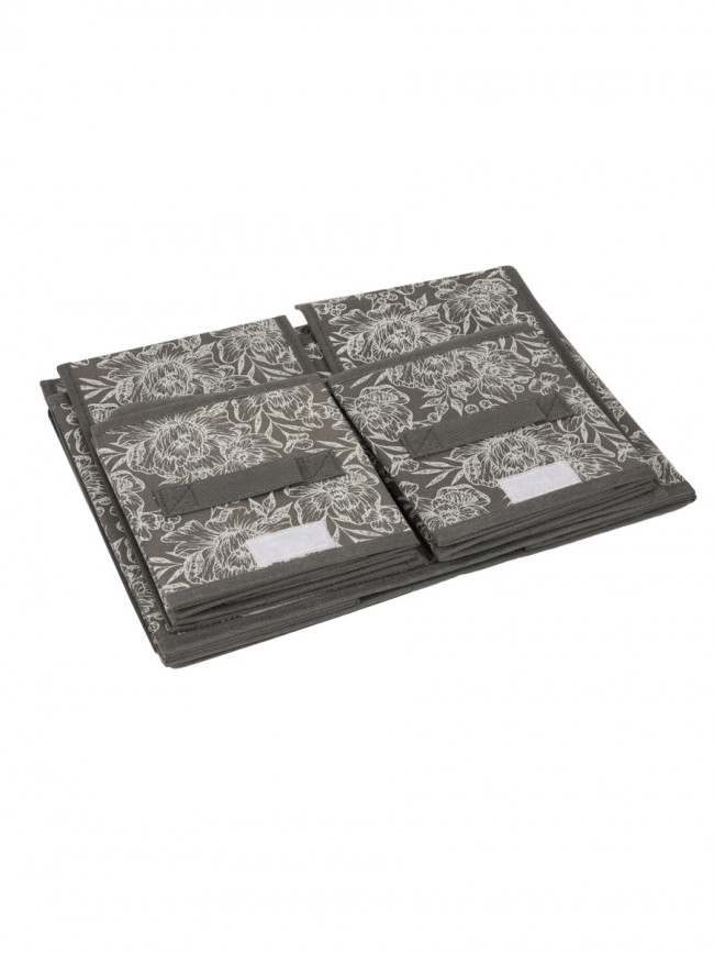 Короб для хранения Набор коробов для хранения Grey Flower (3 шт.)