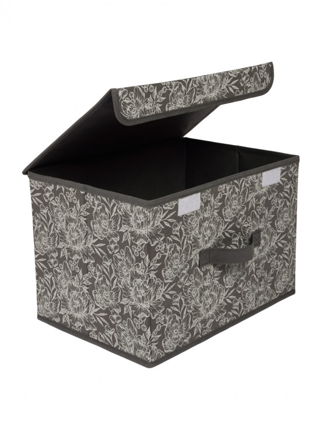 Короб для хранения Набор коробов для хранения Grey Flower (3 шт.)