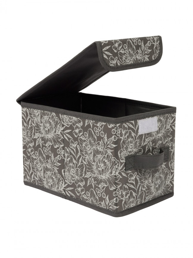 Короб для хранения Набор коробов для хранения Grey Flower (3 шт.)