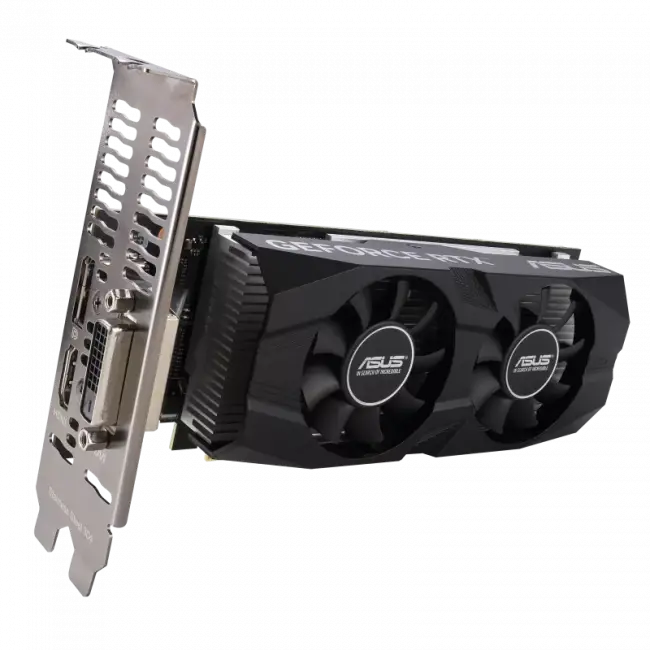 Видеокарта ASUS RTX3050-O6G-LP-BRK — для бизнеса и офиса Видеокарта ASUS RTX3050-O6G-LP-BRK — для бизнеса и офиса