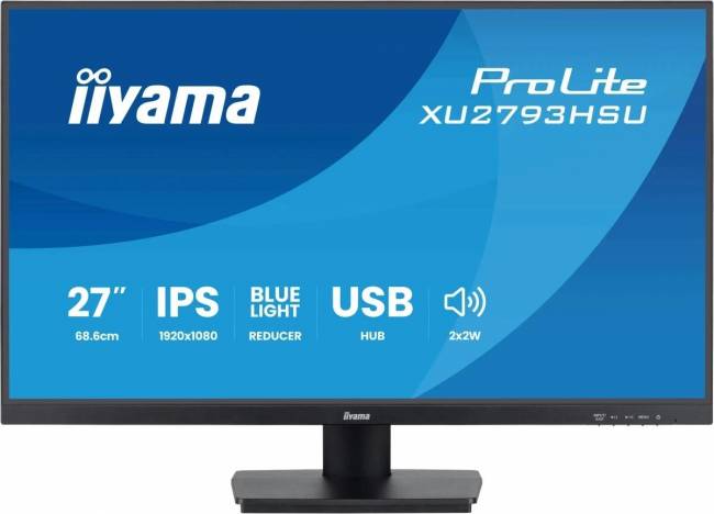 Монитор IIYAMA XU2793HSU-B7 — для бизнеса и офиса