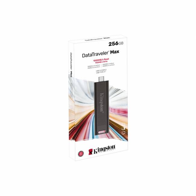 Флэш USB Kingston 256GB USB 3.2 Gen 2 DataTraveler Max Kingston DataTraveler Max DTMAX/256GB — для бизнеса и офиса Флэш USB Kingston 256GB USB 3.2 Gen 2 DataTraveler Max Kingston DataTraveler Max DTMAX/256GB — для бизнеса и офиса