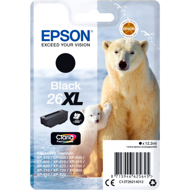 Картридж Epson C13T26214012 — для бизнеса и офиса