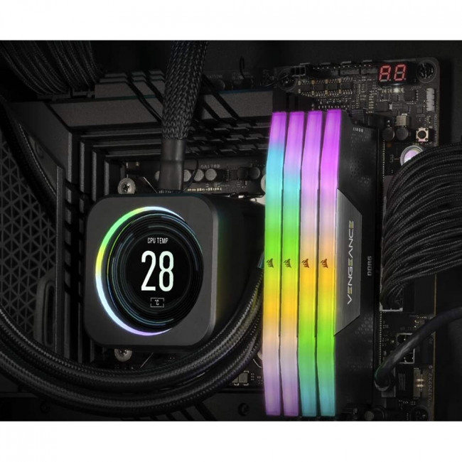 Память оперативная Corsair Vengeance RGB CMH32GX5M2B5200C40 — для бизнеса и офиса