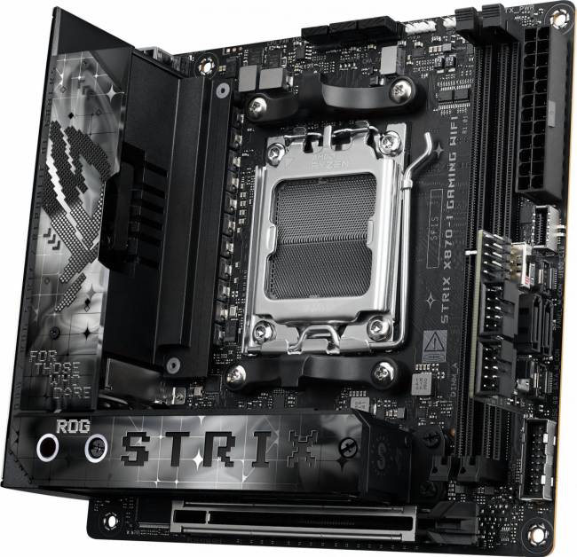 Материнская плата ASUS ROG STRIX X870-I GAMING WIFI — для бизнеса и офиса