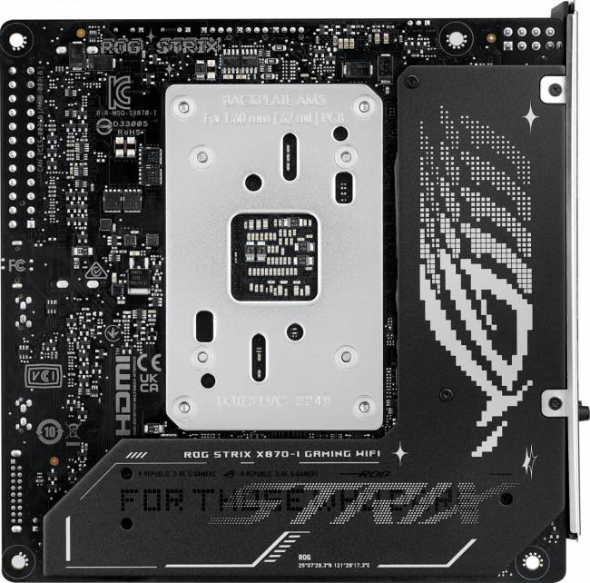 Материнская плата ASUS ROG STRIX X870-I GAMING WIFI — для бизнеса и офиса