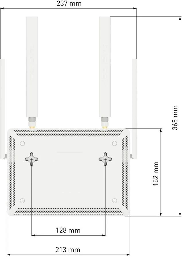 Маршрутизатор Keenetic Hero 4G+ (KN-2311)