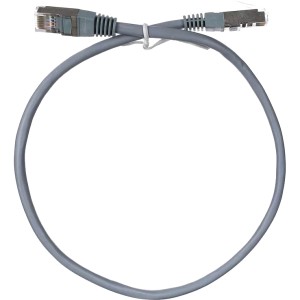 Патчкорд литой Telecom  FTP кат.5e 0,5m VCOM NA102-FTP-C5E-0.5M