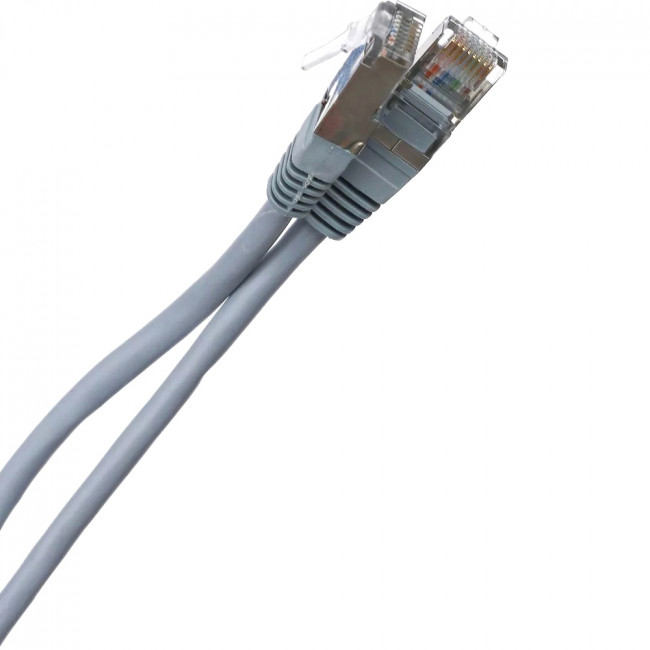 Патчкорд литой Telecom  FTP кат.5e 0,5m VCOM NA102-FTP-C5E-0.5M