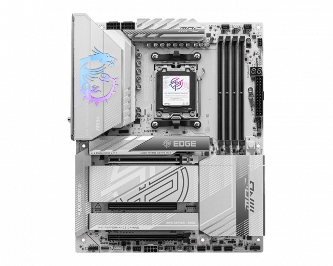 Материнская плата MSI MPG X870E EDGE TI WIFI — для бизнеса и офиса Материнская плата MSI MPG X870E EDGE TI WIFI — для бизнеса и офиса