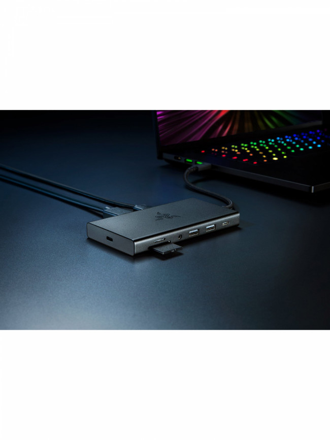 Док-станция Razer USB-C Dock Razer RC21-02250100-R3M1 — для бизнеса и офиса Док-станция Razer USB-C Dock Razer RC21-02250100-R3M1 — для бизнеса и офиса