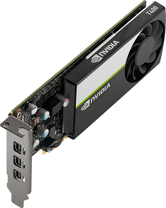 Видеокарта PNY NVIDIA T400, 2 GB GDDR6 VCNT400-4GB-SB — для бизнеса и офиса Видеокарта PNY NVIDIA T400, 2 GB GDDR6 VCNT400-4GB-SB — для бизнеса и офиса