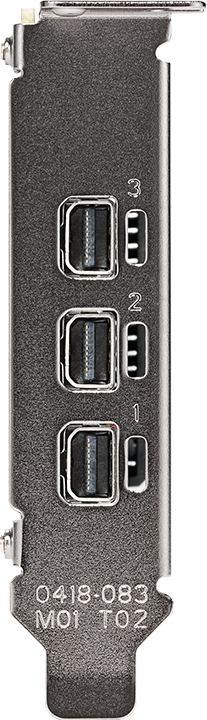 Видеокарта PNY NVIDIA T400, 2 GB GDDR6 VCNT400-4GB-SB — для бизнеса и офиса Видеокарта PNY NVIDIA T400, 2 GB GDDR6 VCNT400-4GB-SB — для бизнеса и офиса